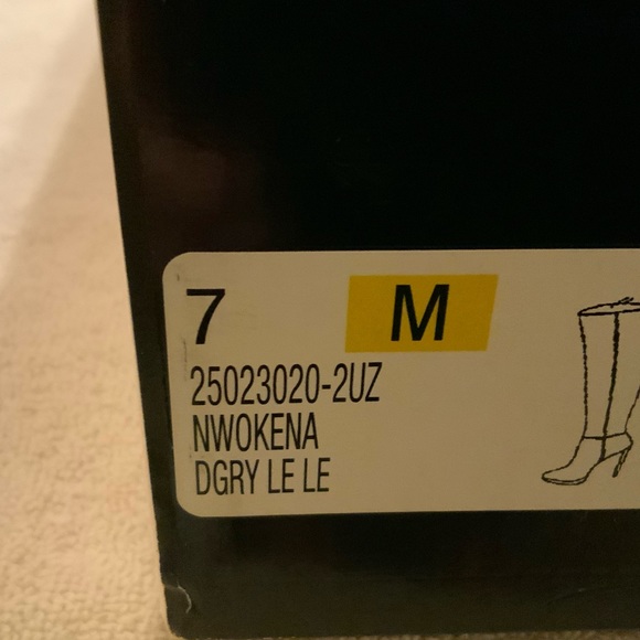 Nine West Platform Boot - Dark Gray - Nwokena - Picture 5 of 6